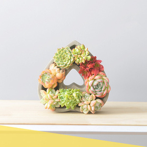 <span class=keywords><strong>Vaso</strong></span> per Piante Succulente in <span class=keywords><strong>Cemento</strong></span> Decorativo da Interno con Scritta 'I Love U' per Dropshipping - Product Image 4