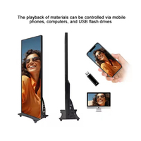 Écran LED publicitaire couleur pleine P2.5-P1.25 pour utilisation en intérieur/extérieur, toile de fond de conférence de presse et mur vidéo d'entreprise