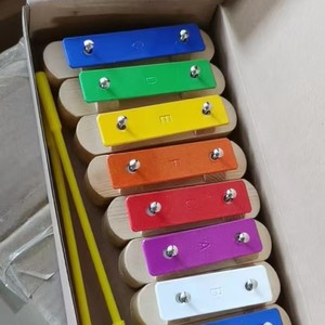 Instrumento de percusión Orff, piano de placa de aluminio y madera de 15 notas para niños, juguete, instrumentos musicales - Product Image 3