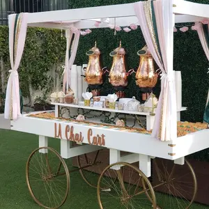 Chariot de barre de sucrerie d'artisanat d'Amina pour le mariage d'événement de partie d'enfants