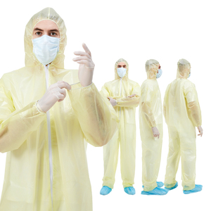 Polipropileno Desechable Económico Industria en General Personalizado Desechable Ppe Pintor Overol Ropa de Trabajo al por mayor Hubei Haixin - Product Image 1