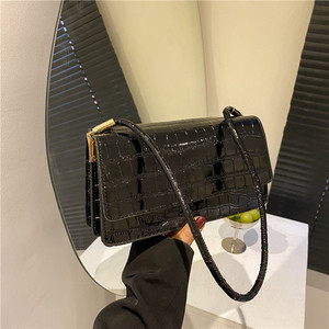 Bolso de Lujo para Mujer en Colores Sólidos, Mini Bolso Clásico con Cadena, Bolso de Mano de Cuero Puro para Mujer - Product Image 6