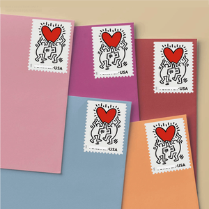 Lot de <span class=keywords><strong>timbres</strong></span>-<span class=keywords><strong>poste</strong></span> et autocollants de collection USA 2025 – Édition spéciale « Love Online » – États-Unis – Vente promotionnelle - Product Image 1