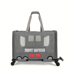 Dropshipping High Quality Airline Approved <b>Pet</b> Stroller Breathable Cats <b>Carrier</b> Foldable <b>Pet</b> Handbag - Product Image 2