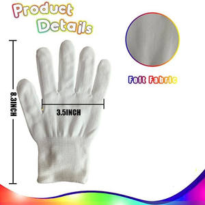 Juguetes para niños, 12 colores, guantes LED para niños y niñas, guantes iluminados, rellenos de medias, disfraces, regalos, Halloween, Navidad, guantes LED - Product Image 6