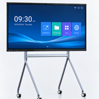 Tableau interactif intelligent Cuhub 55-98 pouces, écran plat, processeur Intel Core I3/i5/i7, 40 points tactiles, garantie 1 an - Salle de classe numérique