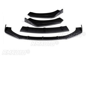 อุปกรณ์ตกแต่งรถยนต์สำหรับ Audi A4L A6L A5 A7 A8 A1 A3 ชุดแต่งกันชนหน้า สปอยเลอร์ดิฟฟิวเซอร์ สีดำด้าน - Product Image 5
