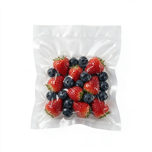 Sacs en plastique alimentaire refermables avec fermeture éclair, laminés BOPP AL PE, pour le stockage de snacks, viande et fruits - Product Image 6