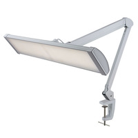Lampe de table pliable à LED 9506LED CCT 30W professionnelle pour bureau et studio, avec bras articulé et couvercle en aluminium