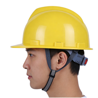 Casque de sécurité en ABS rigide en gros, casque résistant aux chocs pour l'exploitation minière et la construction