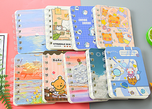 A7 cuộn dây máy tính xách tay dễ thương sinh viên Nhật ký với mini xách tay văn phòng các tính năng giấy xoắn ốc ràng buộc notepad quà tặng cho sinh viên - Product Image 5