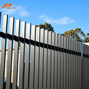 Cerca de Acero con Recubrimiento en Polvo Anticorrosión, Galvanizada Electroforética, para Jardín de Villa, Uso en Proyectos al Aire Libre - Product Image 1