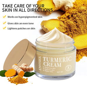 Offre Spéciale vegan produit de soin du <span class=keywords><strong>visage</strong></span> acide hyaluronique Anti-rides apaisant hydrater une peau éclatante crème pour le <span class=keywords><strong>visage</strong></span> au curcuma et à la vitamine C - Product Image 3