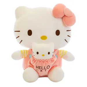 Hot Selling Wholesale Plush KT Cat Katie Doll Plush Toy Cat Melody Kitty Cinnamon Doll Birthday Gift Girl Stuffed Animal Toys