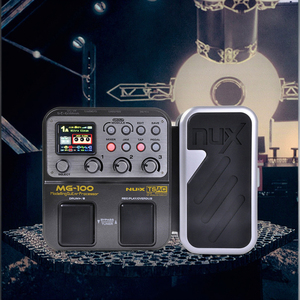 Bộ xử lý hiệu ứng guitar kim loại <span class=keywords><strong>NUX</strong></span> MG-100 với 24 mẫu amply cổ điển, bàn đạp distortion & tính năng guitar acoustic - Thiết kế bền bỉ - Product Image 2