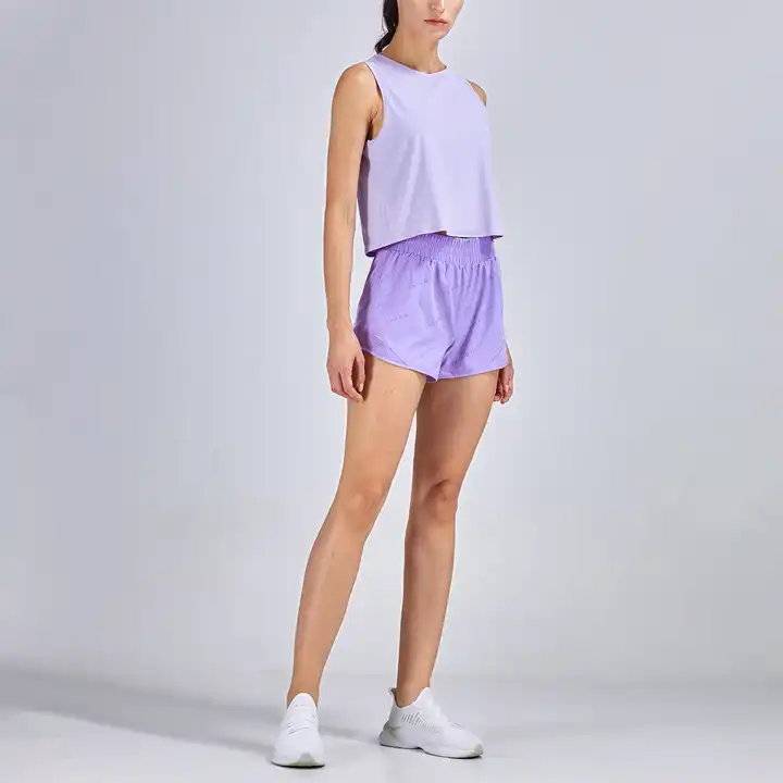 fashion yoga sleeveless cropped sports tops