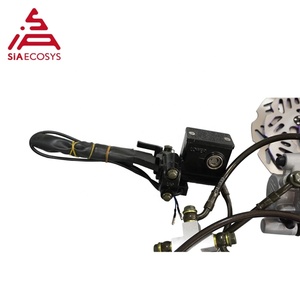 QS 03 étrier hydraulique <span class=keywords><strong>1</strong></span> remorquage <span class=keywords><strong>2</strong></span> frein à disque pied main pour e-tricycle voiture électrique Vechlie moto systèmes de carrosserie maître-cylindre - Product Image 3