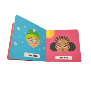 Libro Cartonato con Stampa Personalizzata, Rilegatura Perfetta, Cartone Spesso, Laminazione in Film e Carta Offset per Giocattoli Animali per Bambini CN;GUA - Product Image 5