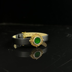 Pulsera <span class=keywords><strong>de</strong></span> Jadeíta Birmana Natural <span class=keywords><strong>de</strong></span> Grado A, Pulsera <span class=keywords><strong>de</strong></span> Jadeíta <span class=keywords><strong>de</strong></span> Alta Calidad, Regalos <span class=keywords><strong>de</strong></span> Jadeíta para Mujer para Uso Diario (con NGTC) - Product Image 4