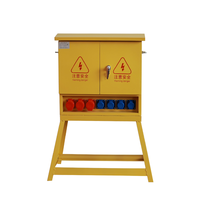 Armoire de distribution à trois niveaux YiHe YHACS IP44 en acier pour chantier, avec tension 220V/380V