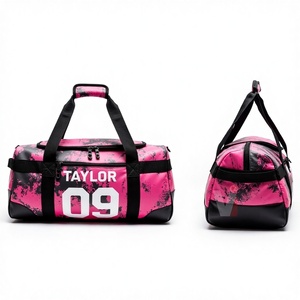 Nuevas Bolsas de Lona Sublimadas con Logotipo Personalizado, Gran Capacidad, Ligeras, de Alta Calidad, para Uso en Exteriores, Bolsa de Viaje, Arancel Bajo VF-T3330 - Product Image 1