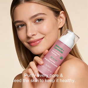 Limpiador <span class=keywords><strong>Facial</strong></span> OEM ODM al por Mayor para Reparar Poros, Fortalecer la Barrera de Hidratación, con Retinoides y Ceramidas - Product Image 3