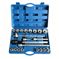 Jeu de clés à douilles en plastique 22 pièces 3/4"DR (19-50mm) 6PT