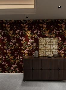 Papel Tapiz Textil Bordado al por Mayor, Revestimiento de Pared de Tela 3D, Diseño Floral de Lujo, Decoración Acústica para Pared, Dormitorio, Sala de Estar - Product Image 6