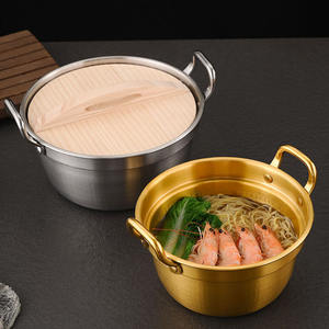 Olla de Ramen de Corea, utensilios de cocina, olla de marisco para el hogar, olla de Fideos Instantáneos para Picnic, restaurante, Camping, senderismo, sopa - Product Image 3