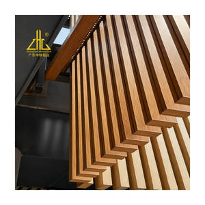 Bán Buôn Giá Nhôm Trần Hồ Sơ Ống Nhà Sản Xuất Gỗ Hạt Uốn Nhôm Tấm Trần Hồ Sơ Phong Cách Hiện Đại - Product Image 4