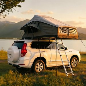 LLOYDBERG Tentes de toit personnalisées OEM 4 saisons, les meilleures tentes de toit pliables souples pour <span class=keywords><strong>camping</strong></span> en voiture et camion 4x4, en vente - Product Image 2
