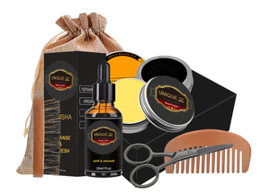 <span class=keywords><strong>Brosse</strong></span> en bois et à baume pour hommes, <span class=keywords><strong>Kit</strong></span> de toilettage pour la <span class=keywords><strong>barbe</strong></span>, avec pochette en tissu, 500g, de haute qualité, vente en gros - Product Image 2