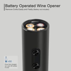 JOY <b>Battery</b> <b>Operated</b> Automatic Electric Wine Bottle Opener with Sustainable Design-Gift Set - Product Image 2
