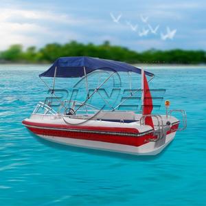 Barco de alta velocidad con consola central de 17,6 pies/5,38 M, barco de pesca de alta velocidad con sombrilla, barcos recreativos a la venta - Product Image 3