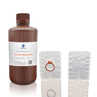 JAMG HE Perhiasan Silikon atau Cetakan Cair Resin 3D Pencetakan Resin untuk 4K 8K Monokrom LCD 3D Printer
