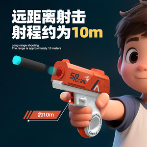 Giocattoli in Plastica Morbida, Pistola BB PUBG, Pistola Giocattolo Pieghevole con Ruota, Proiettili Morbidi, Mini Modello Goblin, Regalo per Ragazzi 7-14 Anni - Product Image 4