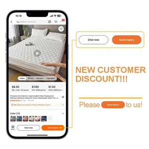 <strong>Protector</strong> De Colchon Impermeable Fitted Waterproof Matress Mattress <strong>Protector</strong> Cover Waterproof Water Proof Bed Cover - Product Image 6