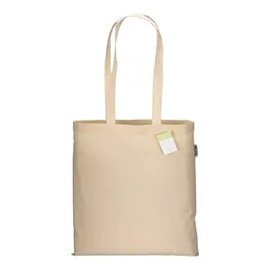 Borsa shopper in cotone biologico, merchandising sostenibile - Product Image 1