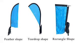 Drapeaux portes ouvertes immobiliers Panneaux interchangeables <span class=keywords><strong>Pointes</strong></span> <span class=keywords><strong>de</strong></span> sol pour vitrines <span class=keywords><strong>de</strong></span> propriété - Product Image 3