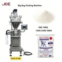 Machine de remplissage et d'emballage semi-automatique à alimentation par le bas pour sachets/plastique/papier, capacité 5-50 kg, pour boissons et aliments, avec moteur électrique