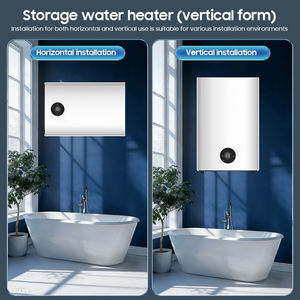 <span class=keywords><strong>Chauffe</strong></span>-<span class=keywords><strong>eau</strong></span> électrique à double réservoir, vertical ou <span class=keywords><strong>horizontal</strong></span>, double usage, contrôle de la température, capacité 80L, 1800W, pour la maison et la salle de bain - Product Image 6