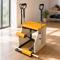 Chaise de Pilates Reformer en bois d'érable de bonne qualité à prix abordable, machine d'exercice avec service personnalisé pour un entraînement corporel sain