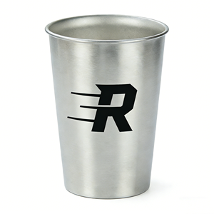 Mug à bière empilable en acier inoxydable à paroi simple, sans BPA, durable, 12oz 16oz, pour boissons, cocktails, stades - Product Image 1