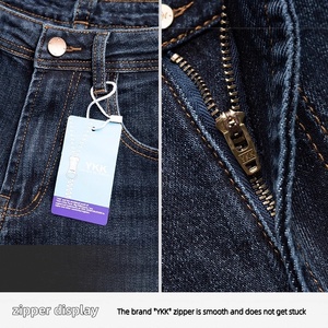 Jeans personnalisés pour hommes – Pantalons et pantalons de qualité supérieure pour hommes, grandes tailles, délavés avec décorations rivets et boutons - Product Image 6