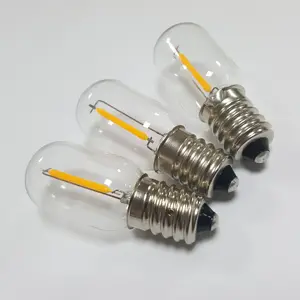 1 Wát E14 Đèn Nến LED Bulb T20 Tủ Lạnh Bóng Đèn 5 Wát 7 Wát 10 Wát T20 Bóng Đèn Sợi Đốt Tương Đương 220V LED Mini Chỉ Số Đèn