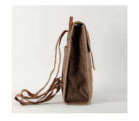 Sac à dos de voyage pour femme en liège recyclé de designer vintage, 14 pouces, pour ordinateur portable, écologique, sac d'école pour étudiant, logo personnalisé