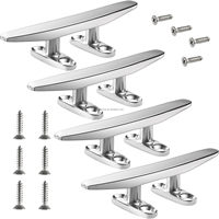 Éperon d'amarrage plat à boulon angulaire, norme américaine, en acier inoxydable 316, pour yacht, accessoires marins