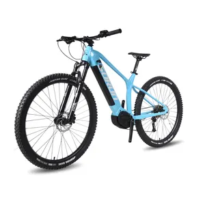 Новинка 2021, электрический велосипед MTB с полной подвеской, дисковый тормоз для электровелосипеда, 29 дюймов, 9 скоростей, электрический велосипед