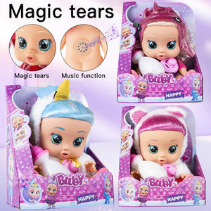 Muñeca Interactiva Cry Babies de Marca China, Lágrimas <span class=keywords><strong>Reales</strong></span> y Efectos de Sonido, Articulaciones Posicionables para Juego de Roles y Simulación - Product Image 2
