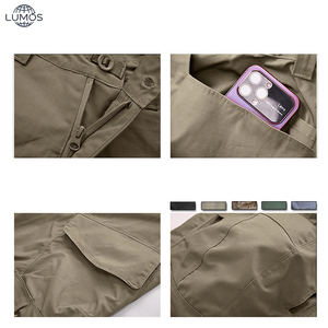 <span class=keywords><strong>Pantalones</strong></span> Cargo <span class=keywords><strong>de</strong></span> Color <span class=keywords><strong>para</strong></span> <span class=keywords><strong>Hombre</strong></span>, Resistentes a los Arañazos, <span class=keywords><strong>para</strong></span> Otoño, <span class=keywords><strong>para</strong></span> Actividades al Aire Libre, Repelentes al Agua, Resistentes al Desgaste, <span class=keywords><strong>Pantalones</strong></span> Largos Cargo - Product Image 2